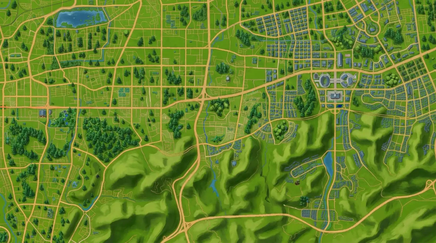 Outdoor game experience